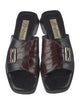 Brighton Leather Slides