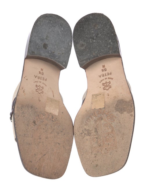 Brighton Leather Slides