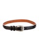Brighton Skinny Leather Waist Belt