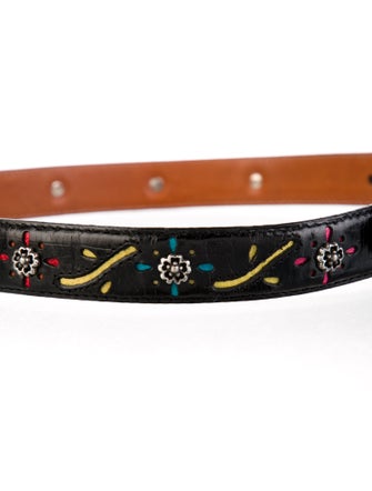 Brighton Skinny Leather Waist Belt