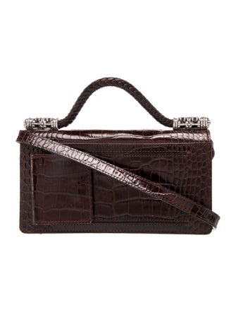 Brighton Crocodile Crossbody Bag