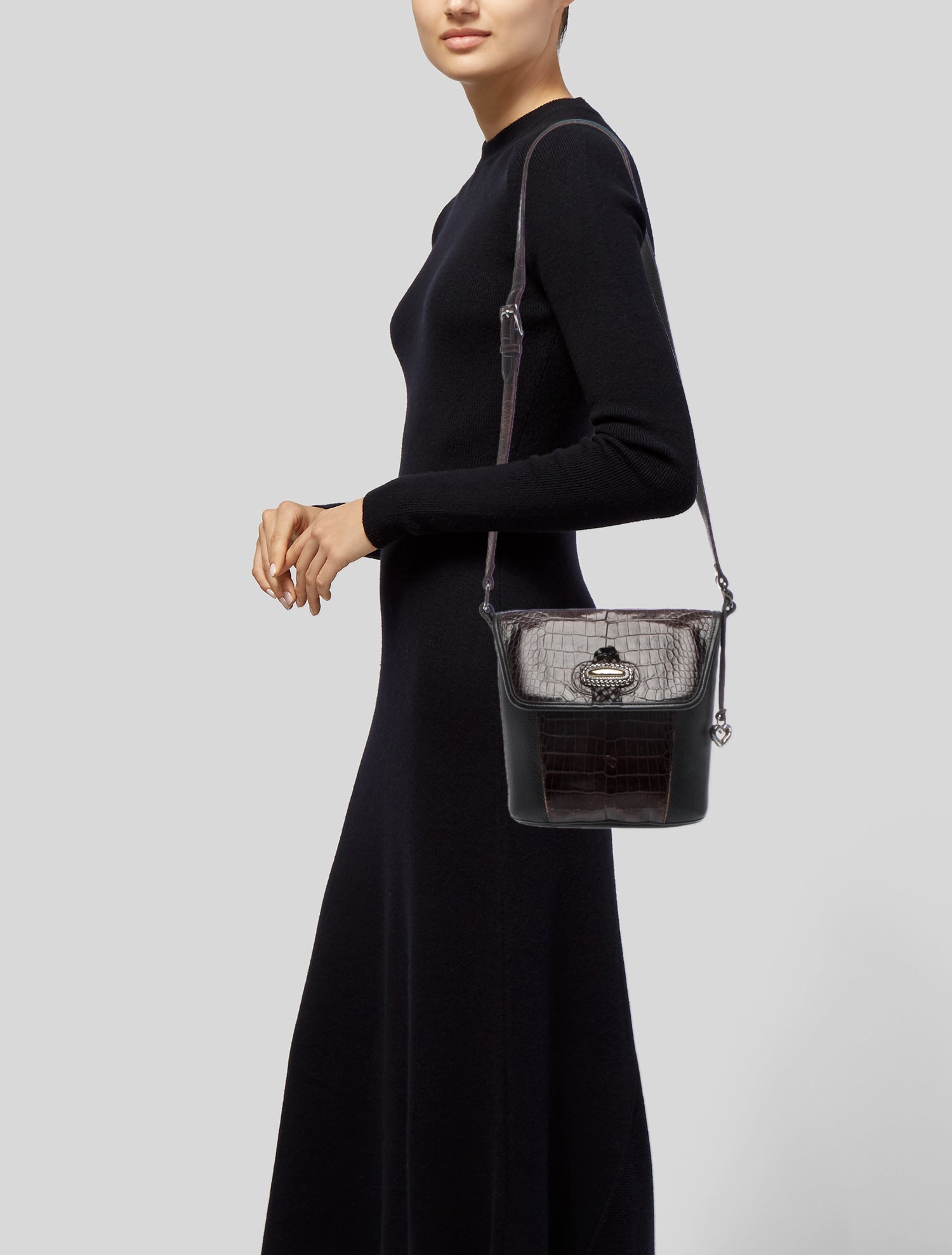 Brighton Leather Crossbody Bag