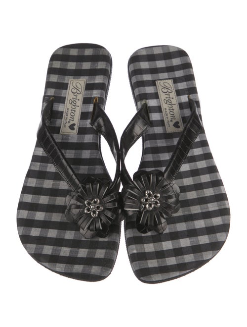 Brighton Leather Printed Slides