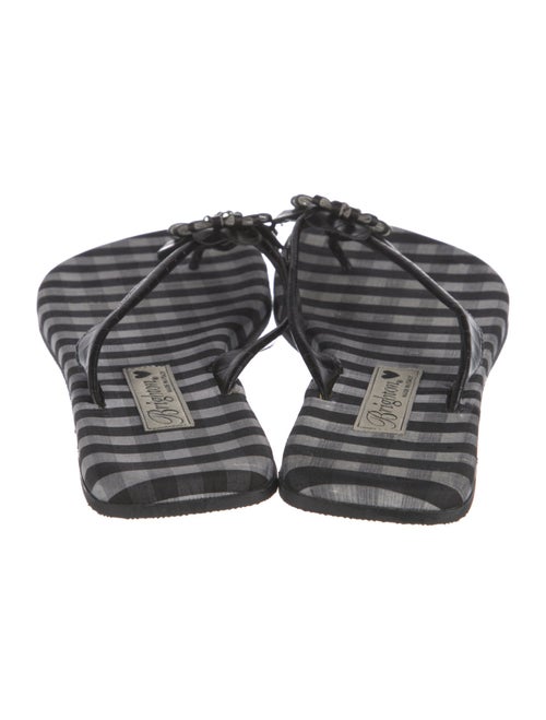 Brighton Leather Printed Slides