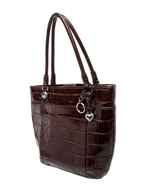 Brighton Embossed Leather Shoulder Bag