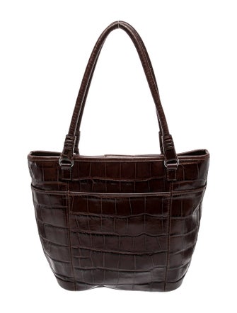 Brighton Embossed Leather Shoulder Bag