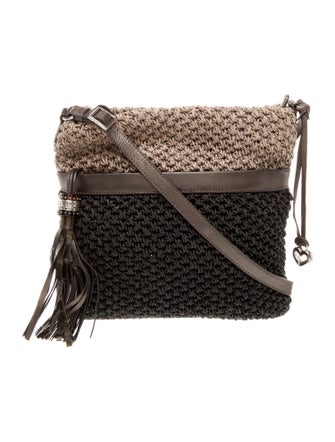 Brighton Straw Crossbody Bag