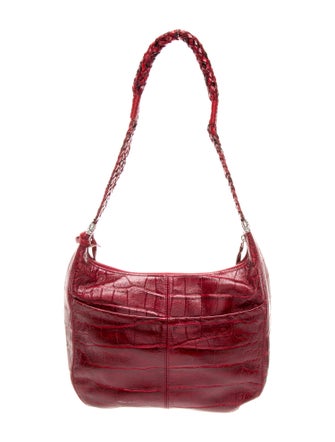 Brighton Embossed Leather Shoulder Bag