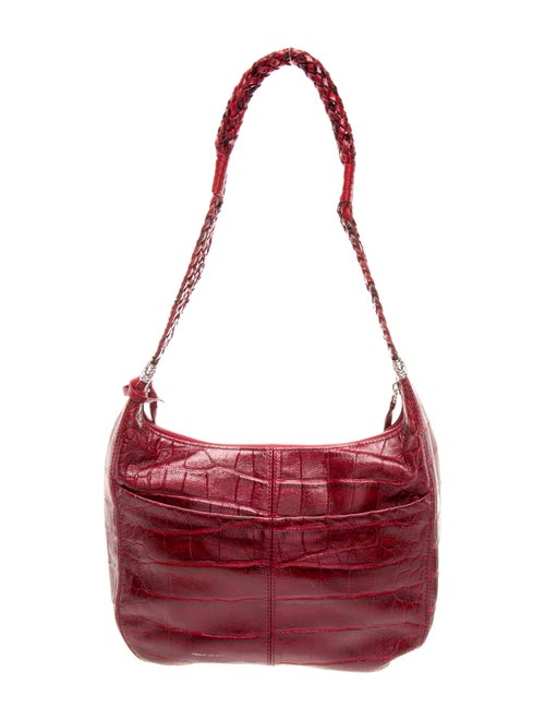 Brighton Embossed Leather Shoulder Bag
