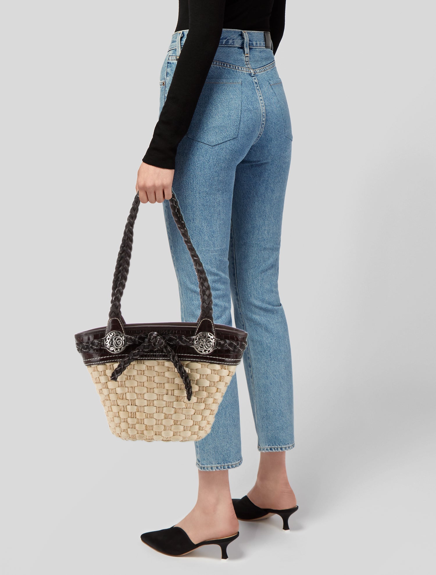 Brighton Straw Shoulder Bag