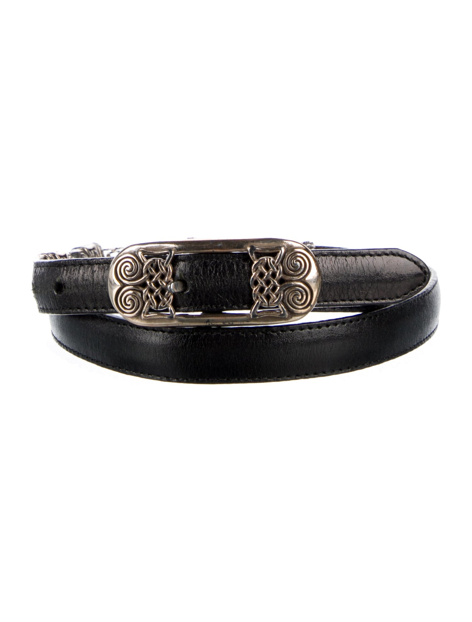 Brighton Skinny Leather Belt