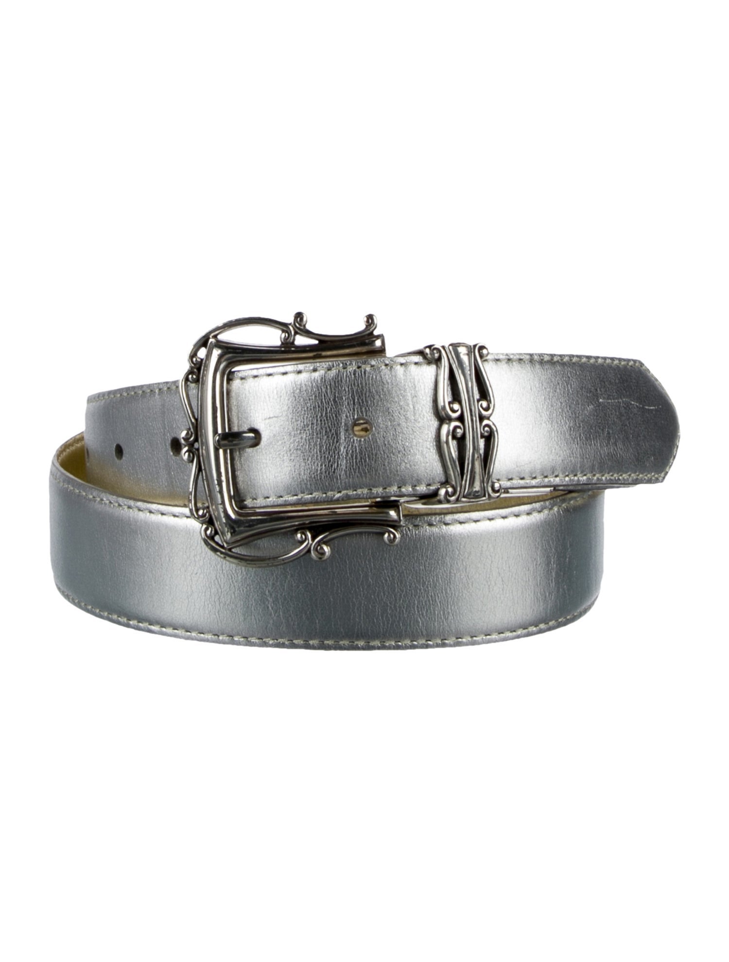 Brighton Skinny Leather Belt