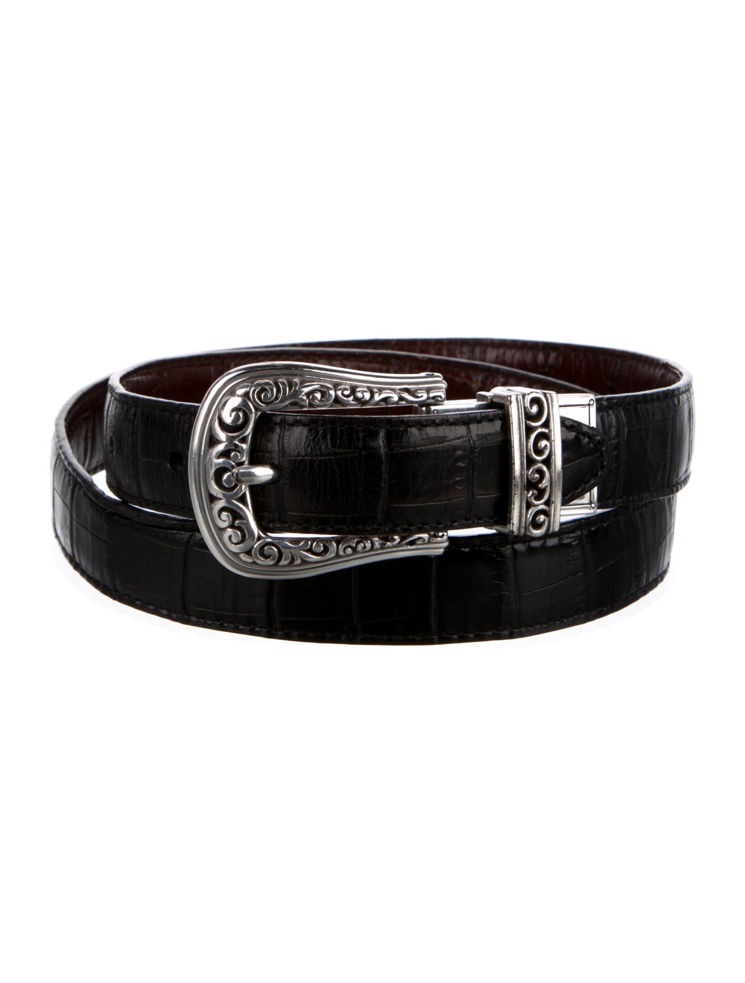 Brighton Crocodile Belt