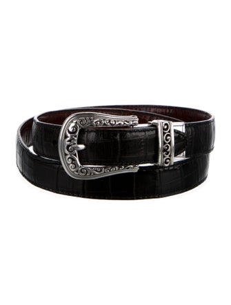 Brighton Crocodile Belt