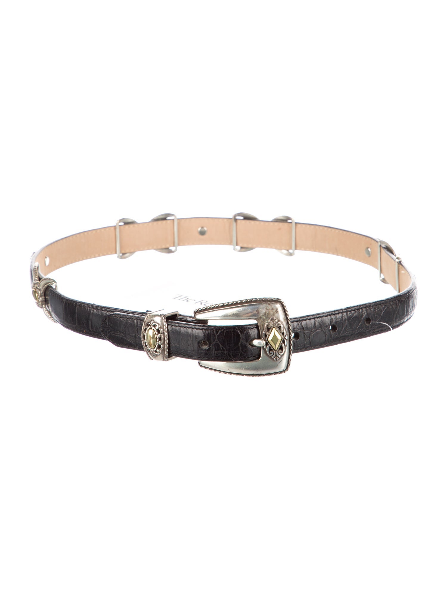Brighton Skinny Leather Waist Belt