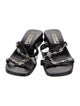 Brighton Leather Slides