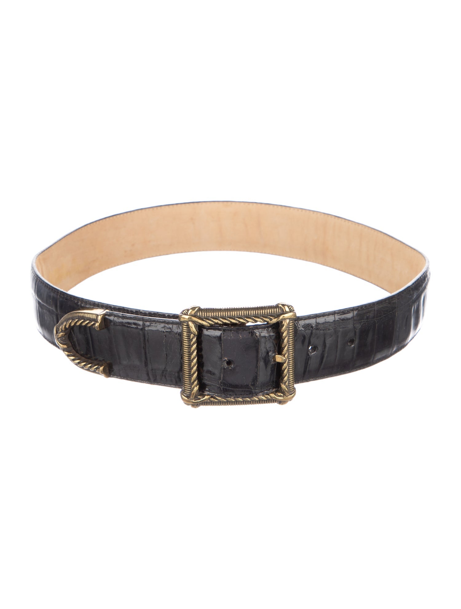 Brighton Skinny Leather Belt