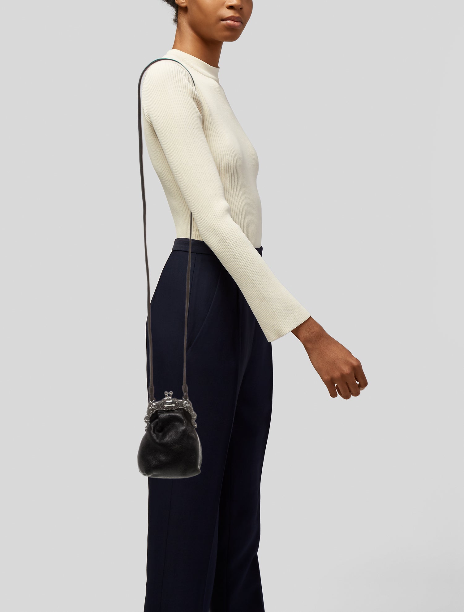 Brighton Leather Bucket Bag