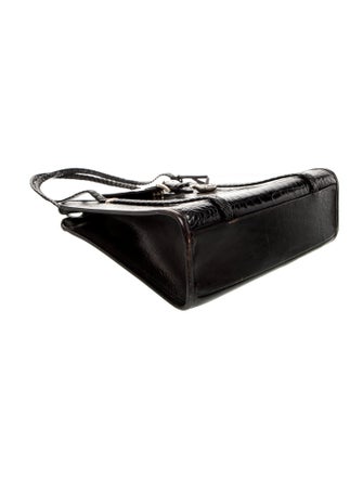 Brighton Embossed Leather Shoulder Bag