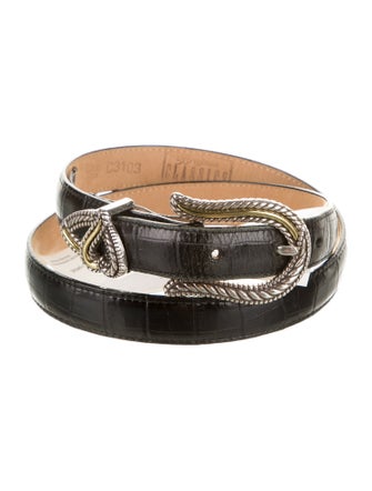 Brighton Skinny Leather Belt