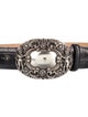 Brighton Embossed Leather Waist Belt