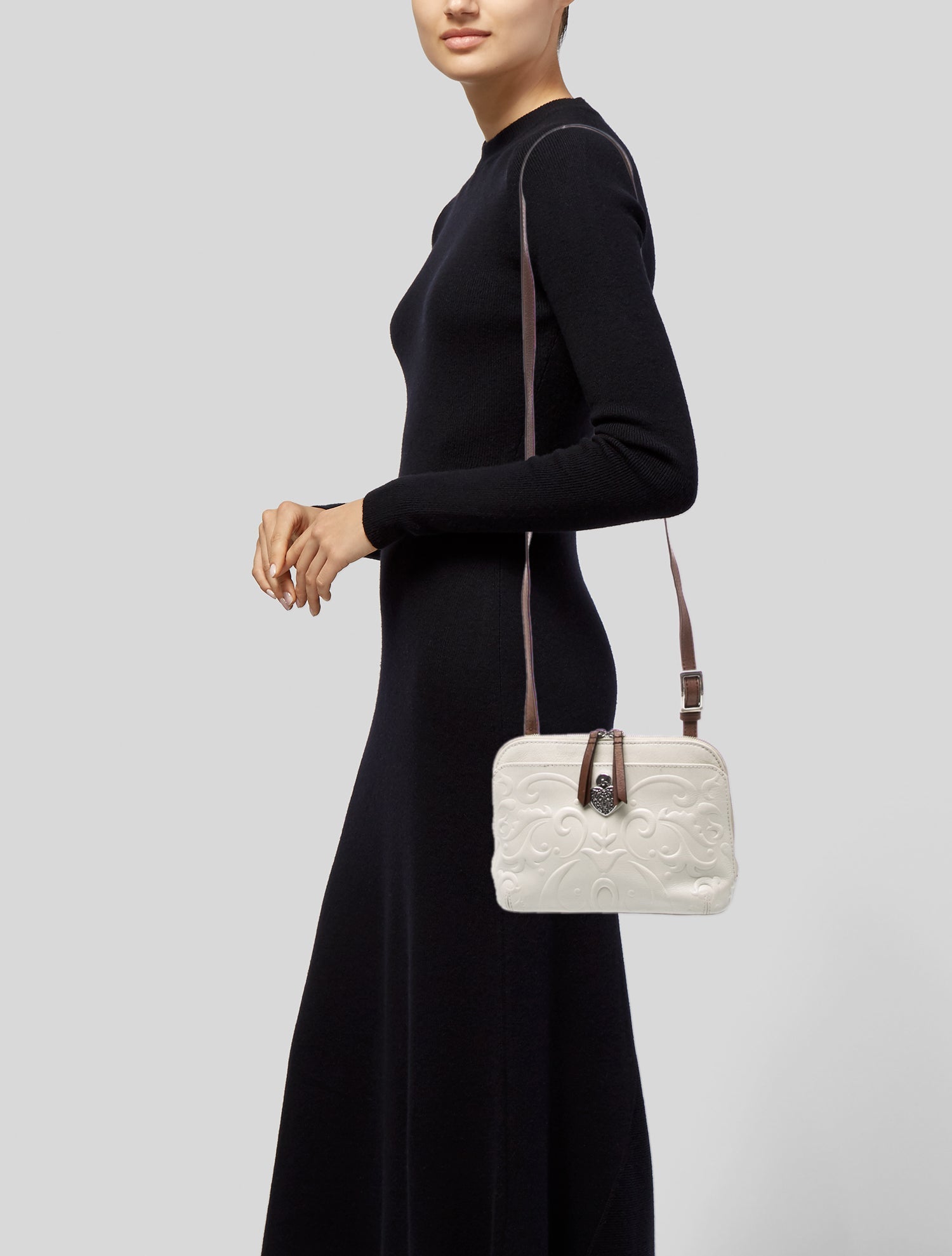 Brighton Leather Crossbody Bag