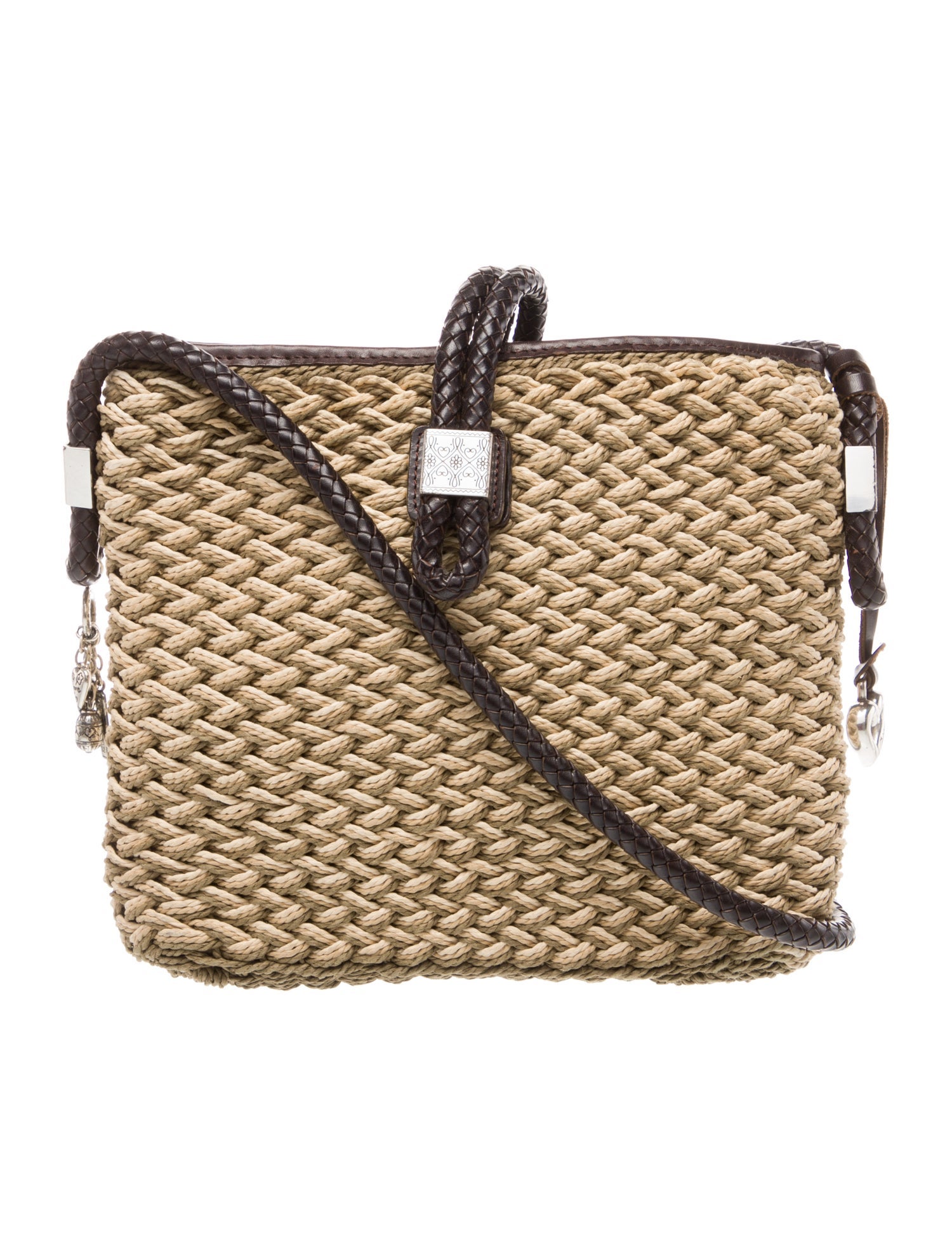 Brighton Raffia Shoulder Bag