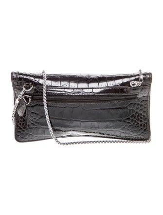 Brighton Embossed Leather Crossbody Bag