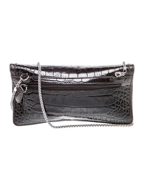 Brighton Embossed Leather Crossbody Bag
