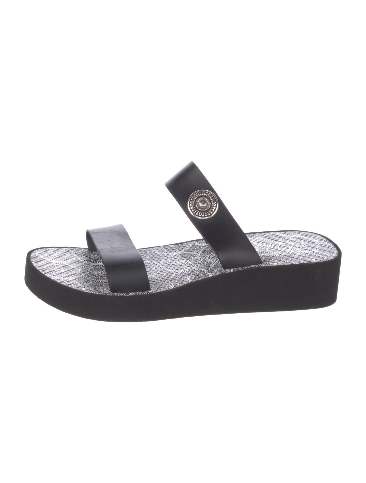 Brighton Leather Slides