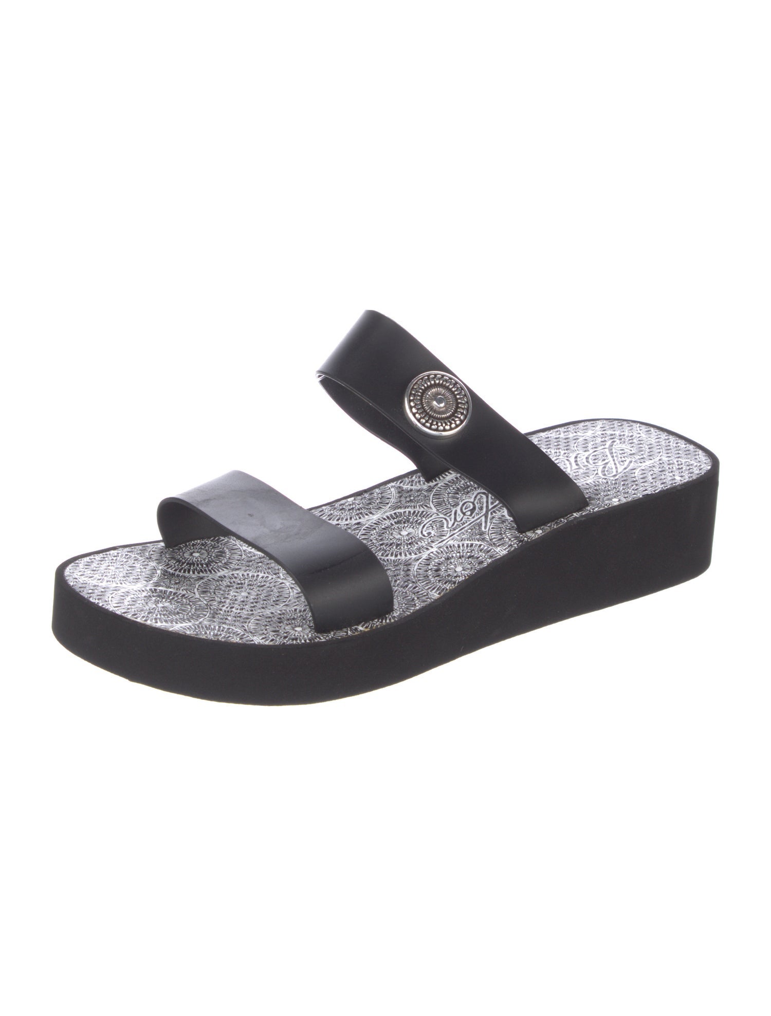 Brighton Leather Slides