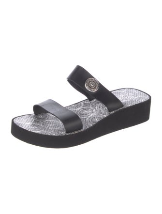 Brighton Leather Slides
