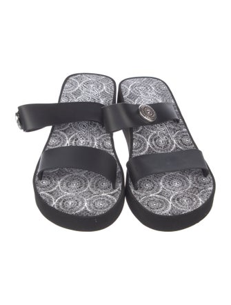 Brighton Leather Slides