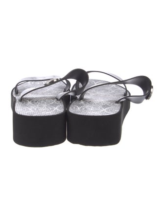 Brighton Leather Slides