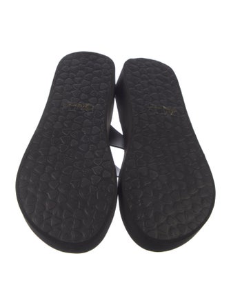 Brighton Leather Slides