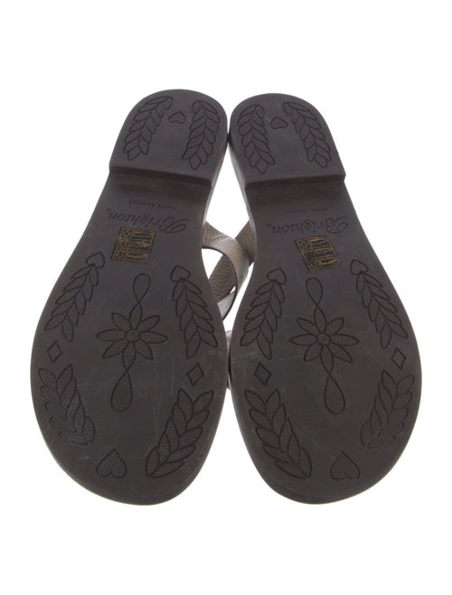 Brighton Leather Slides