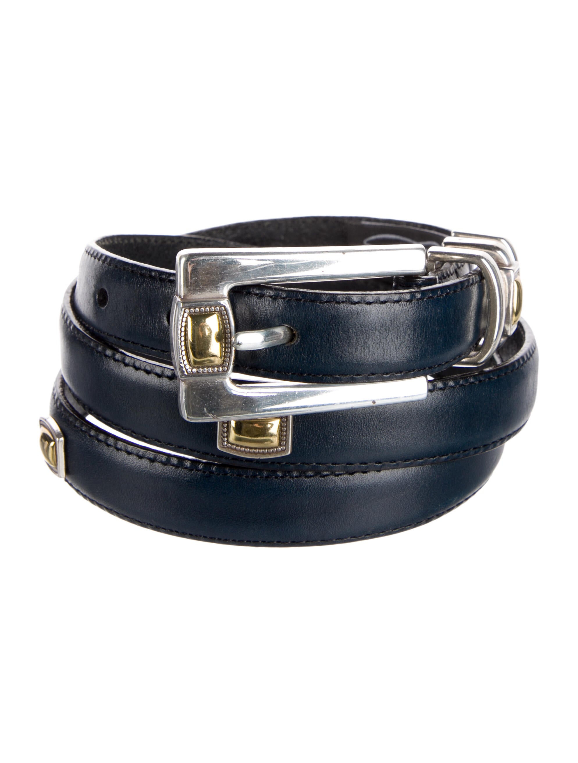 Brighton Skinny Leather Belt