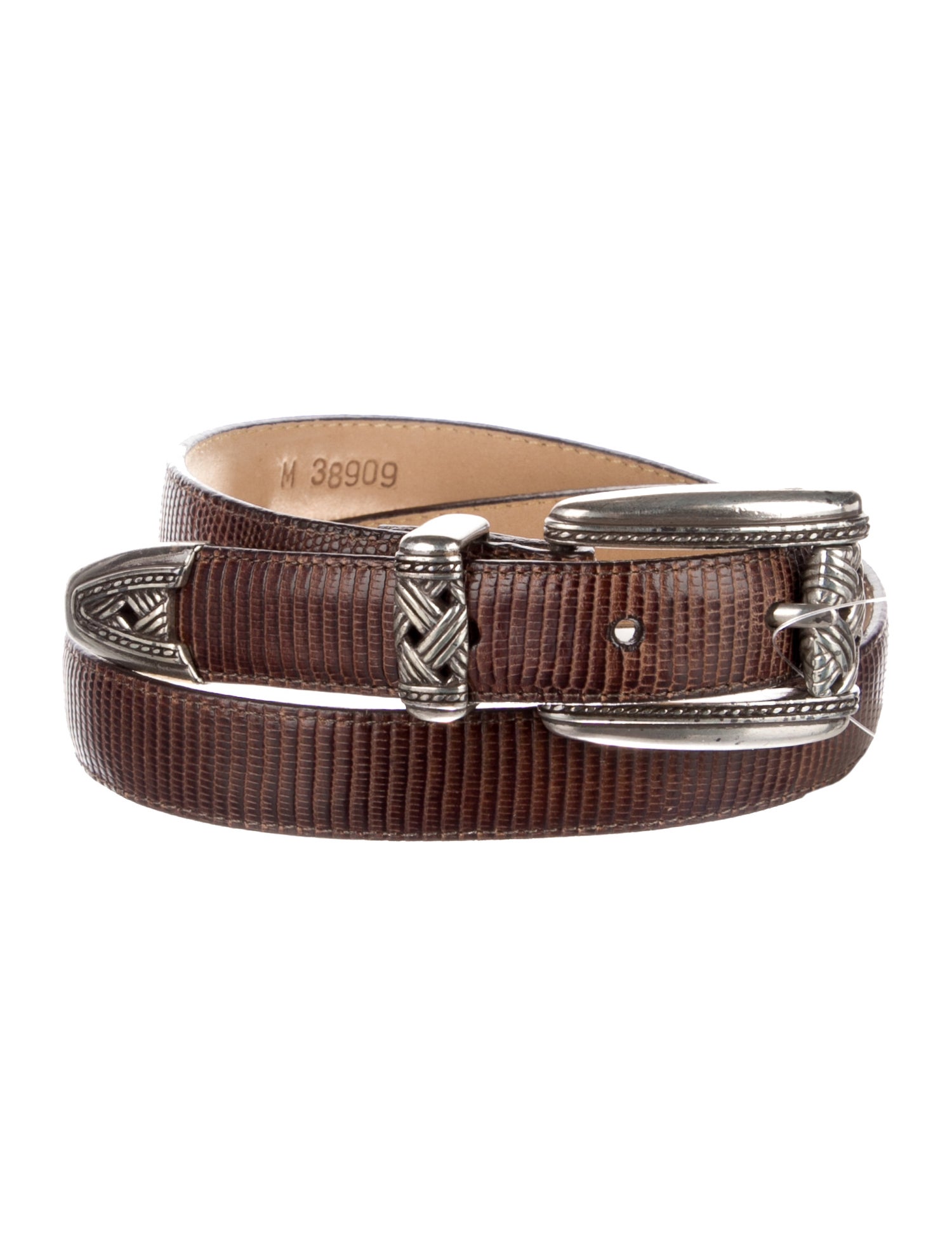 Brighton Skinny Leather Belt