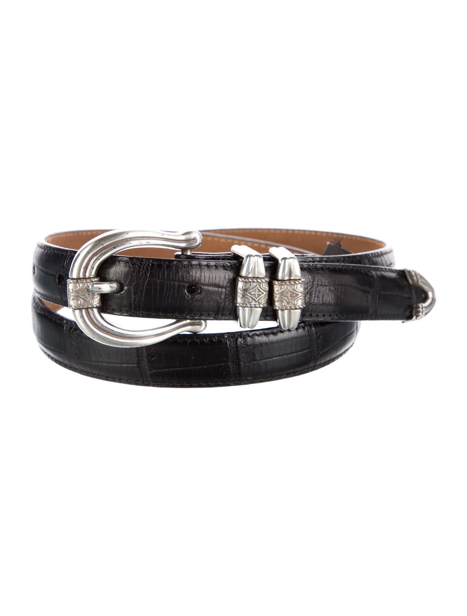 Brighton Skinny Leather Waist Belt