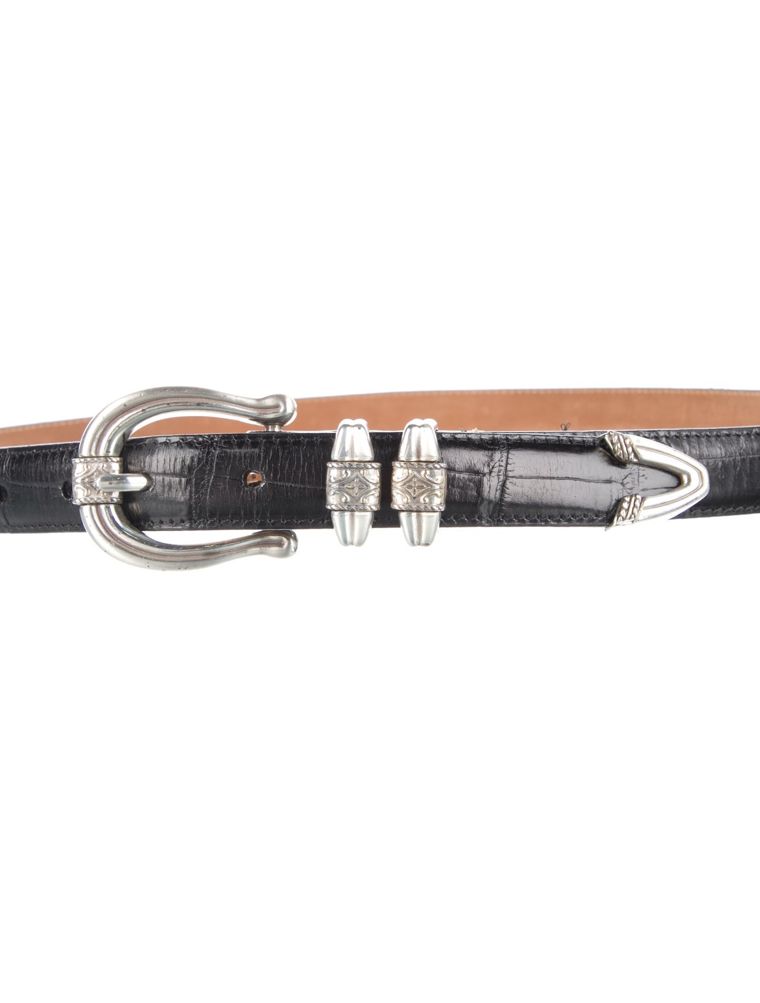 Brighton Skinny Leather Waist Belt