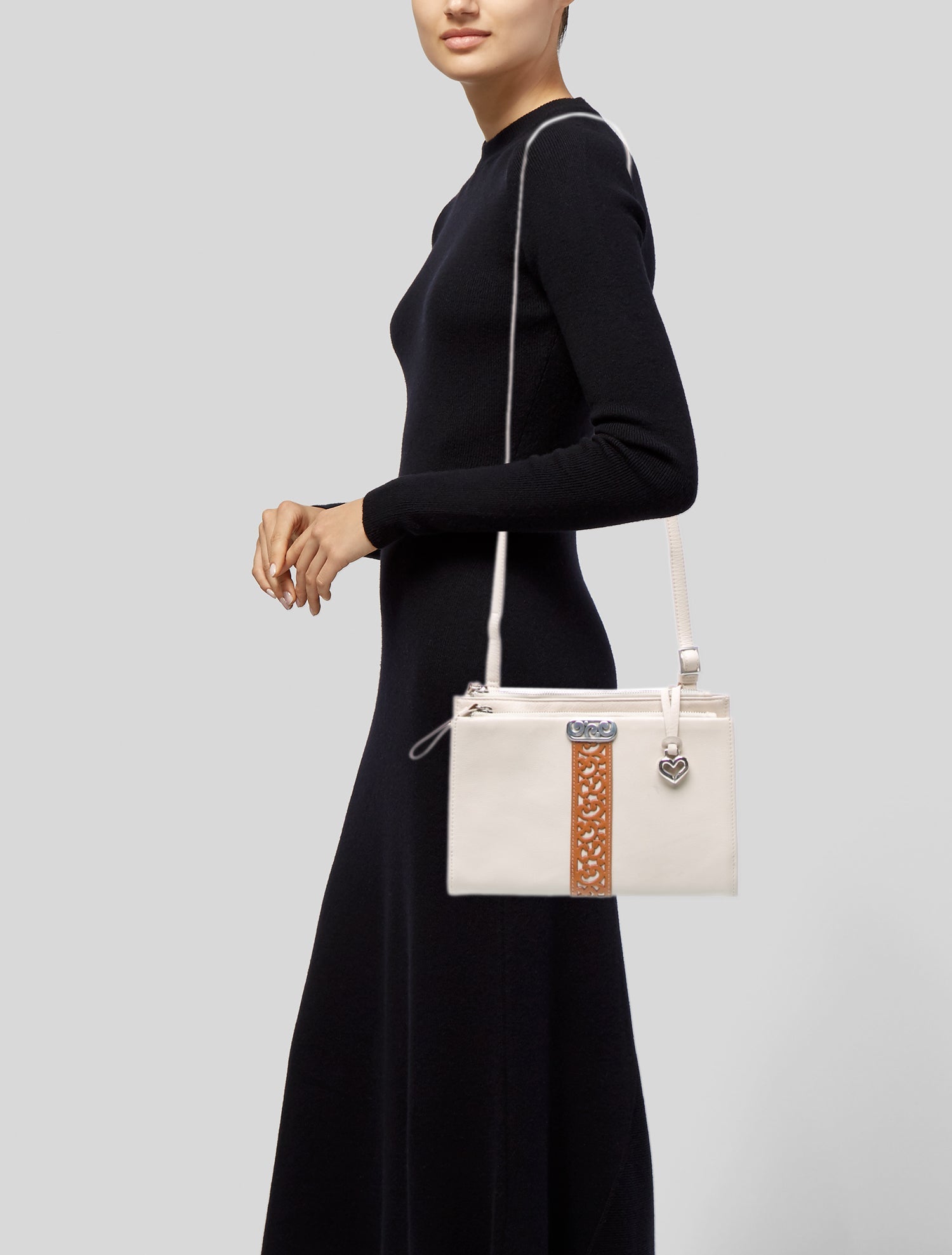 Brighton Leather Crossbody Bag