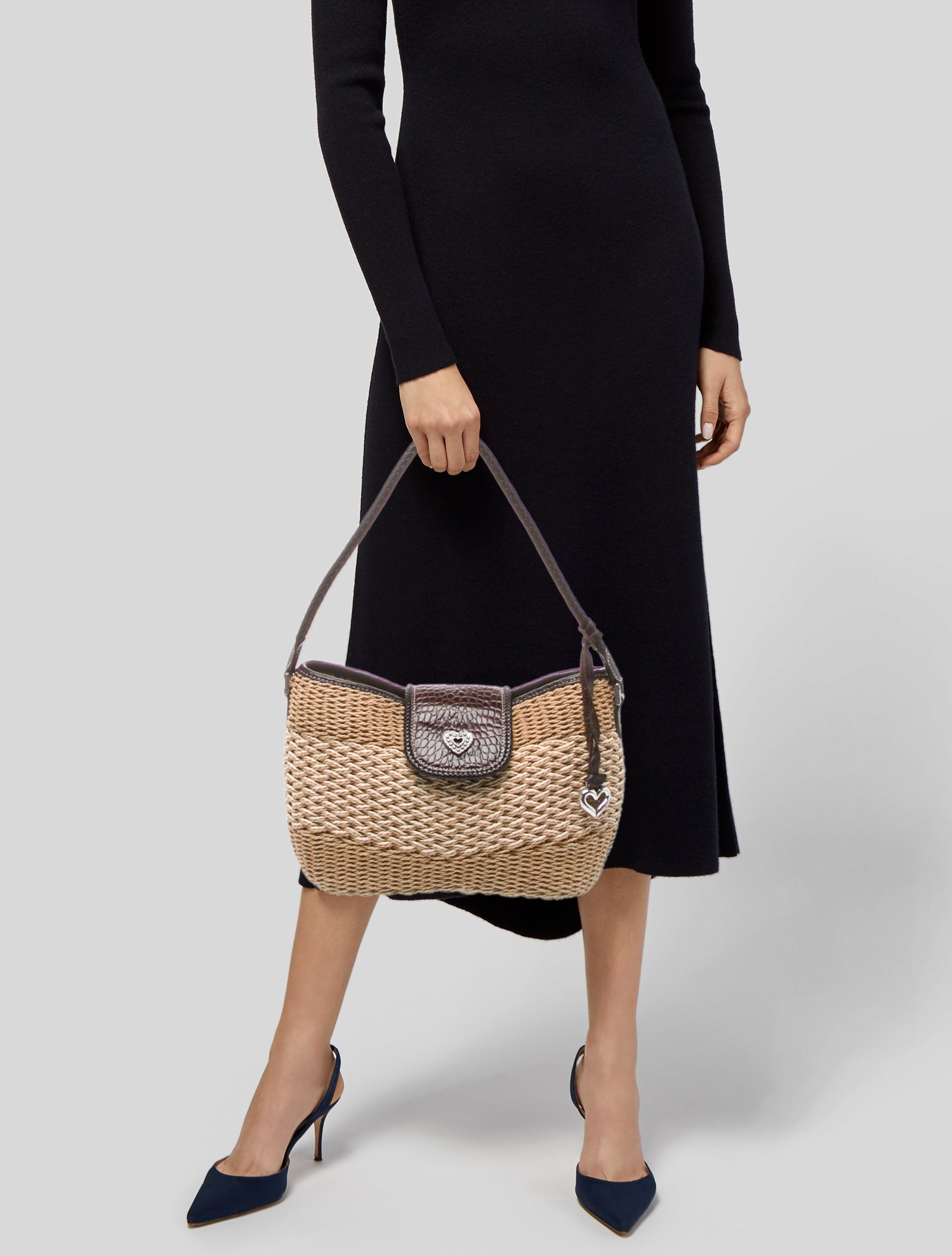 Brighton Straw Shoulder Bag