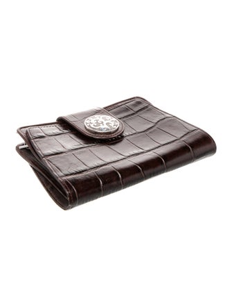 Brighton Embossed Leather Evening Bag