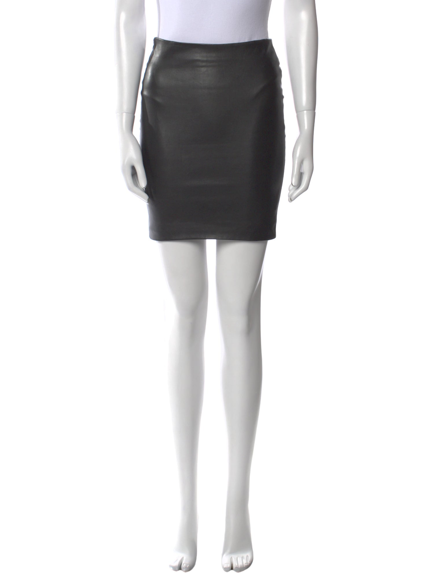 Brighton Leather Mini Skirt