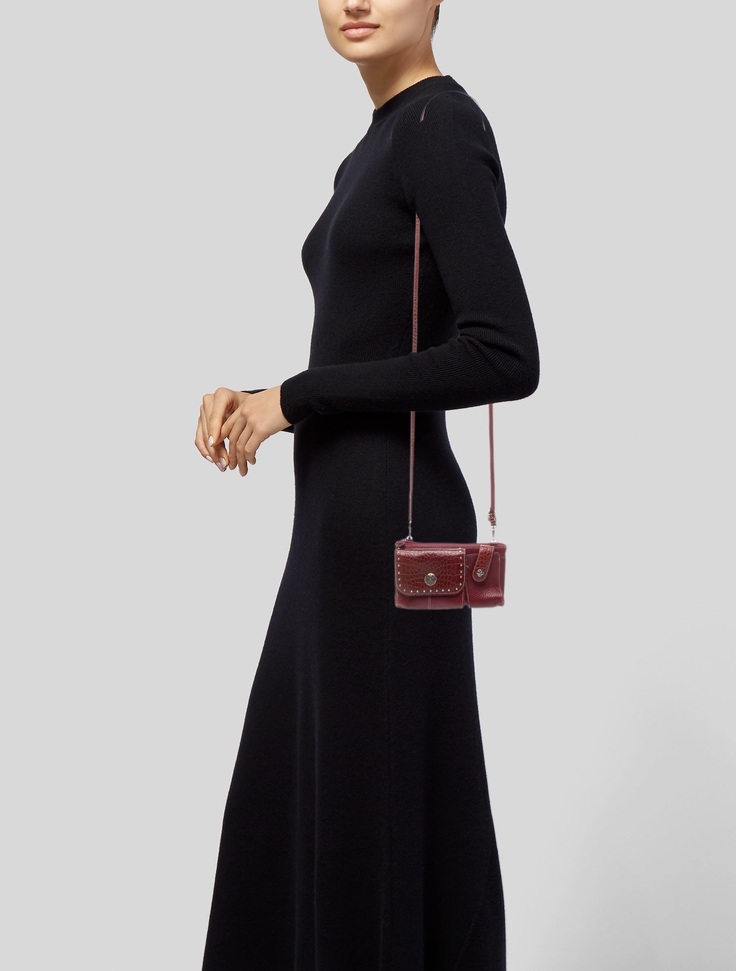 Brighton Leather Crossbody Bag