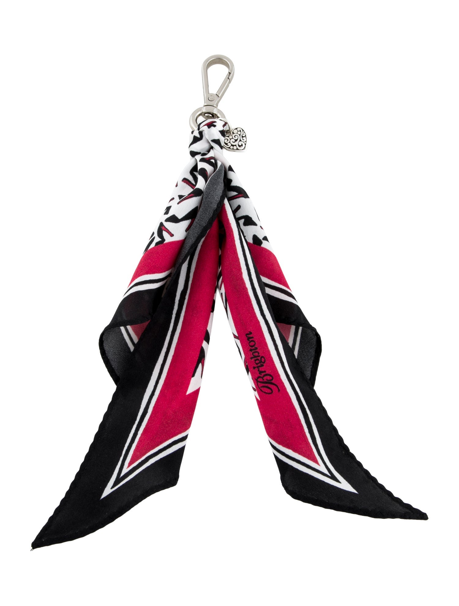 Brighton Keychain with Silk Scarf