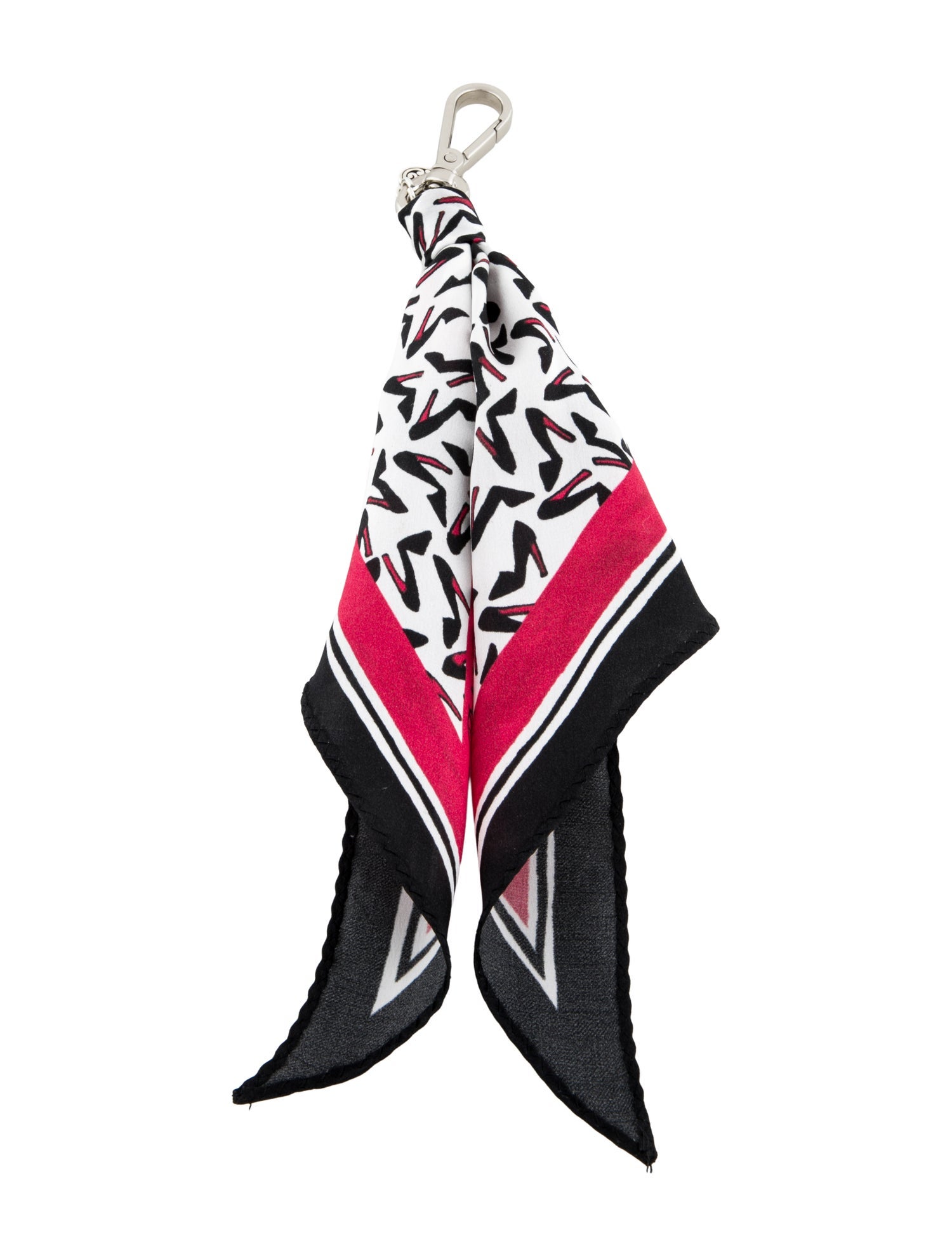 Brighton Keychain with Silk Scarf