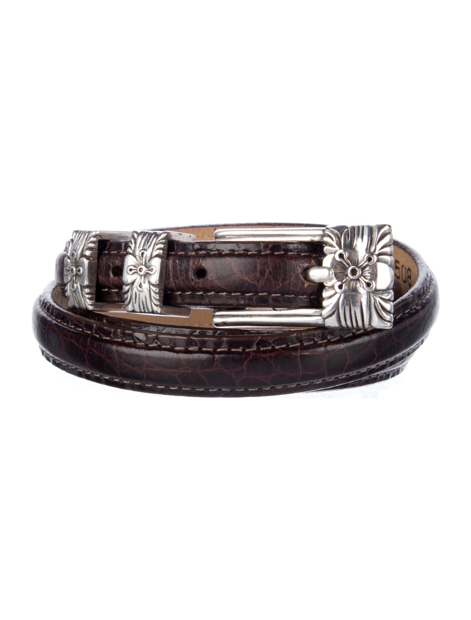 Brighton Skinny Leather Belt