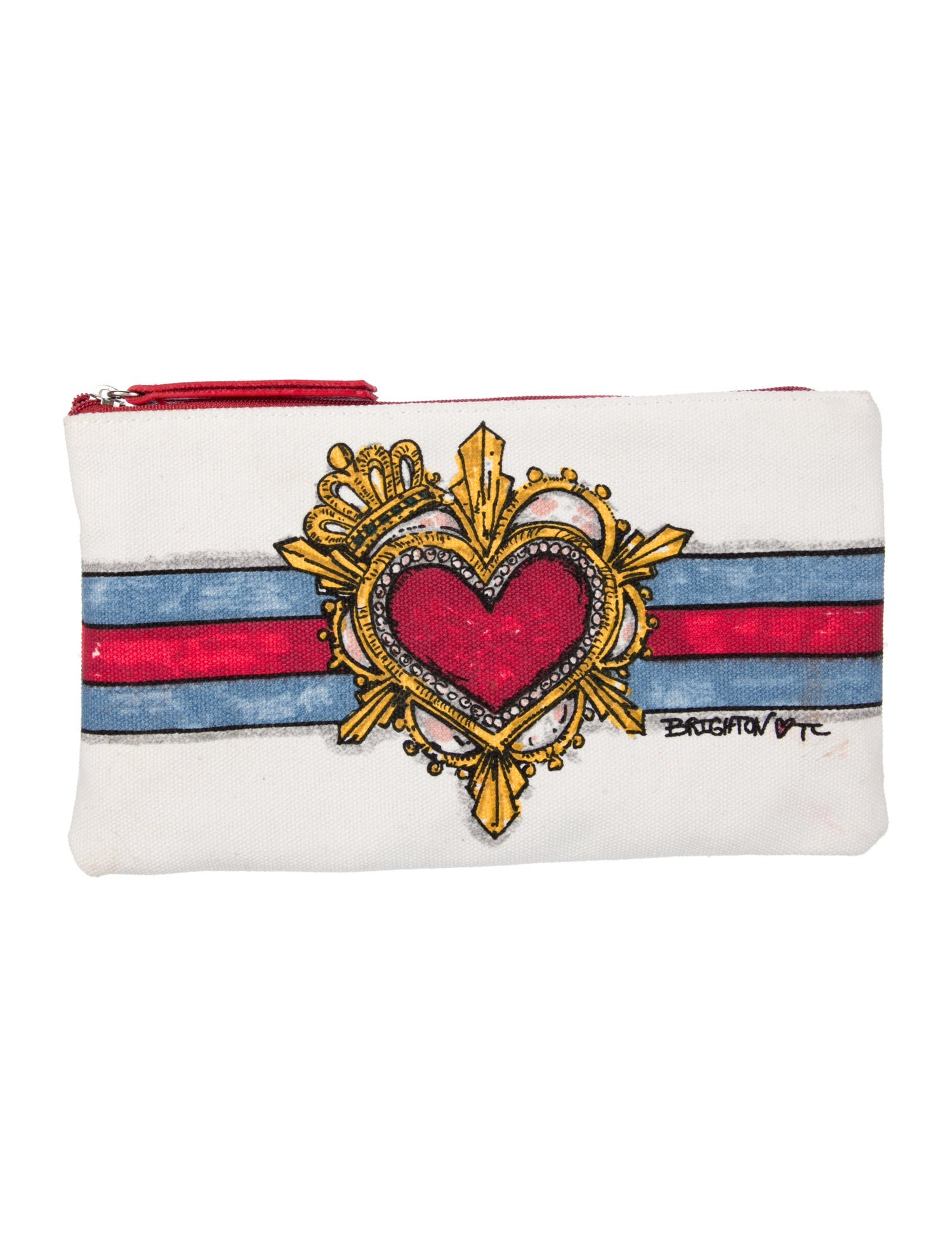 Brighton Printed Cosmetic Bag