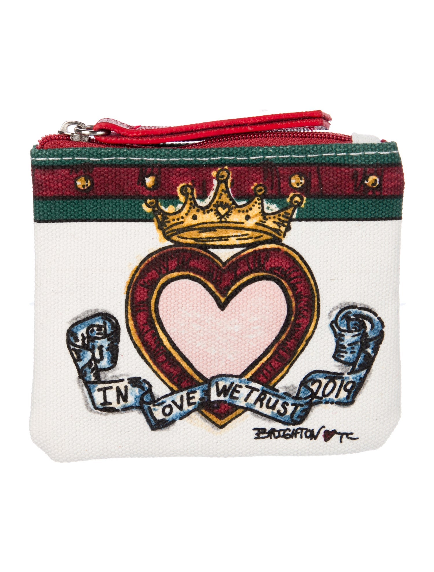 Brighton Canvas Printed Pouch